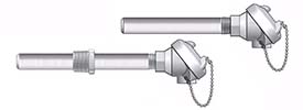 Base Metal Thermocouples with Protection Tube